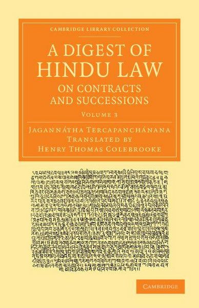 Produktbild: A Digest of Hindu Law, on Contracts and Successions