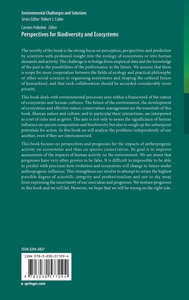 Produktbild: Perspectives for Biodiversity and Ecosystems