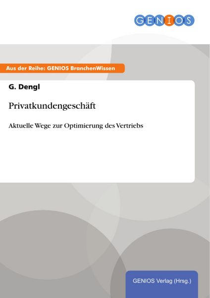 Produktbild: Privatkundengesch&auml;ft