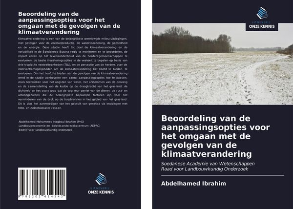 Produktbild: Beoordeling van de aanpassingsopties voor het omgaan met de gevolgen van de klimaatverandering