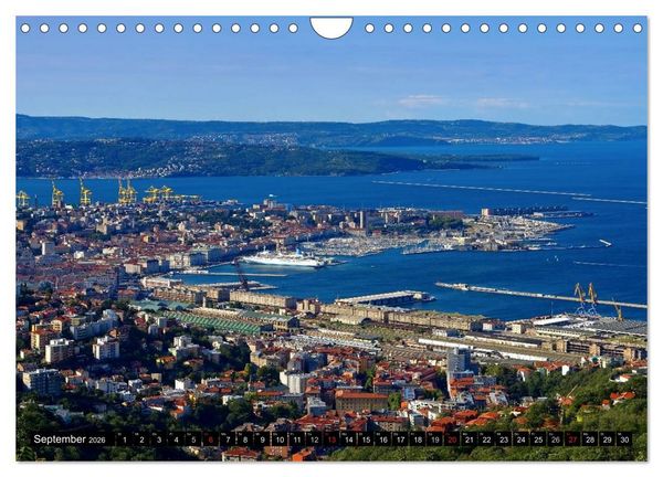 Produktbild: Triest - Habsburger Erbe und italienisches Flair (Wandkalender 2026 DIN A4 quer), CALVENDO Monatskalender