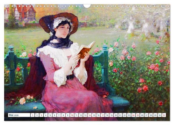 Produktbild: Leserinnen (Wandkalender 2026 DIN A3 quer), CALVENDO Monatskalender