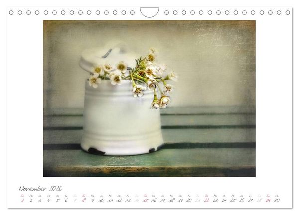 Produktbild: Vintage Flowers (Wandkalender 2026 DIN A4 quer), CALVENDO Monatskalender