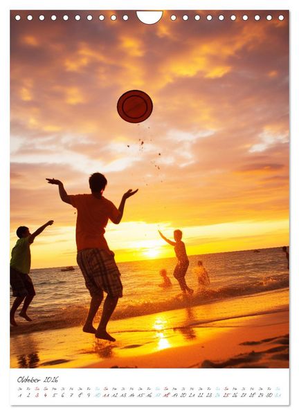 Produktbild: Ultimativer Strandspa&szlig; (Wandkalender 2026 DIN A4 hoch), CALVENDO Monatskalender