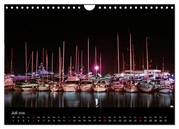Produktbild: Ibiza by night (Wandkalender 2026 DIN A4 quer), CALVENDO Monatskalender