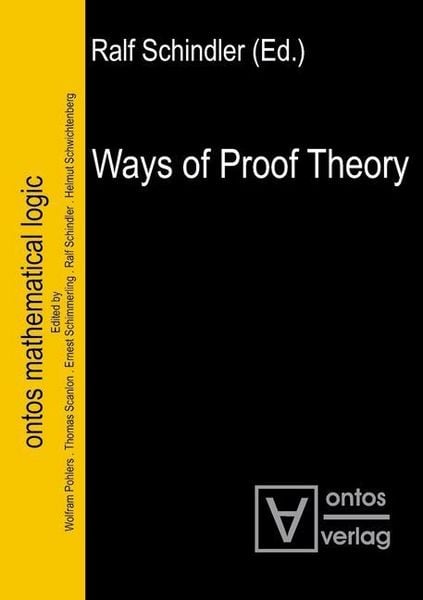 Produktbild: Ways of Proof Theory