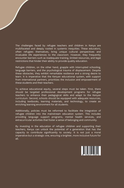 Produktbild: Refugee Teachers, Refugee Children: A Call for Educational Equity in Kenya