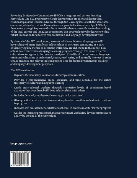 Produktbild: Becoming Equipped to Communicate (BEC)