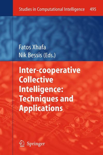 Produktbild: Inter-cooperative Collective Intelligence: Techniques and Applications
