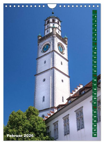 Produktbild: Ravensburg, Stadt der T&uuml;rme (Wandkalender 2026 DIN A4 hoch), CALVENDO Monatskalender