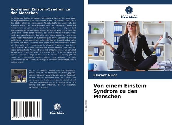 Von einem Einstein-Syndrom zu den Menschen, Taschenbuch von Florent Pirot, Verlag Unser Wissen, 9786204219189