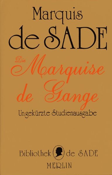 Produktbild: Die Marquise de Gange