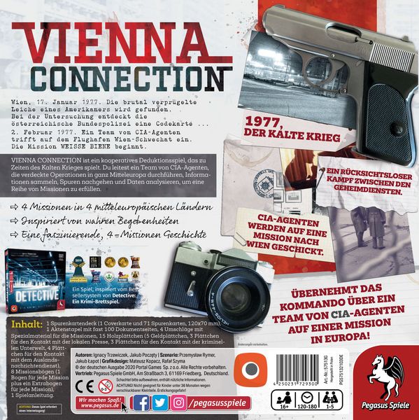 Produktbild: Vienna Connection (Portal Games)