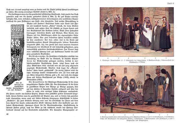 Produktbild: Das Th&uuml;ringer Trachtenbuch