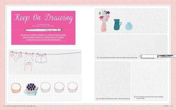 Produktbild: 50 Ways to Draw Your Beautiful, Ordinary Life