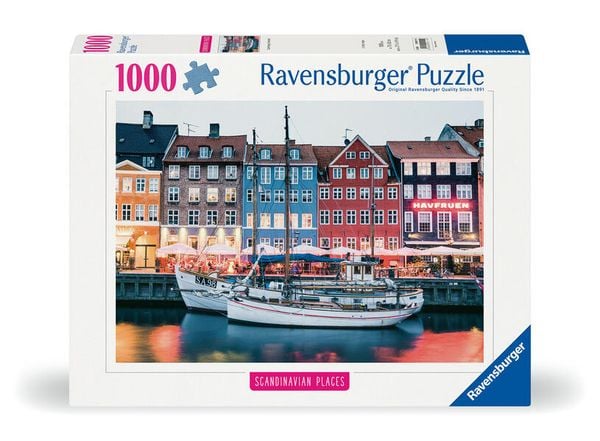 Produktbild: Erwachsenenpuzzle 1000 Teile - Kopenhagen, D&auml;nemark