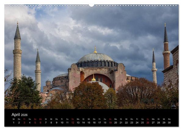 Produktbild: Unterwegs in Istanbul (Wandkalender 2026 DIN A2 quer), CALVENDO Monatskalender