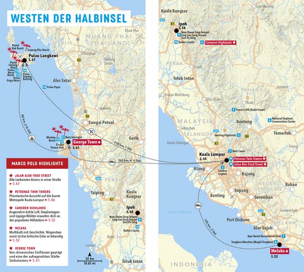 Produktbild: MARCO POLO Reisef&uuml;hrer Malaysia