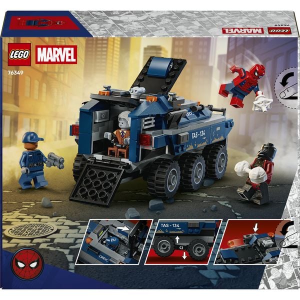 Produktbild: LEGO ǀ Marvel Spider-Man Jagt den Gef&auml;ngnistransporter, Modellbau 76349