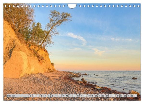 Produktbild: Wundersch&ouml;ne Ostsee - Traumhafte Stimmungen entlang der K&uuml;ste (Wandkalender 2026 DIN A4 quer), CALVENDO Monatskalender