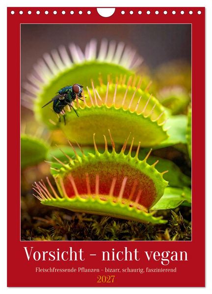 Produktbild: Vorsicht - nicht vegan (Wandkalender 2027 DIN A4 hoch), CALVENDO Monatskalender