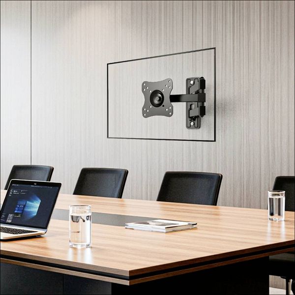 Produktbild: SpeaKa Professional Monitor-Wandhalterung SP-MM-1100 1 Display(s) 25,4 cm (10") - 81,3 cm (32") Schwarz Neigbar, Schwenkbar