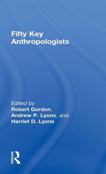 Produktbild: Fifty Key Anthropologists