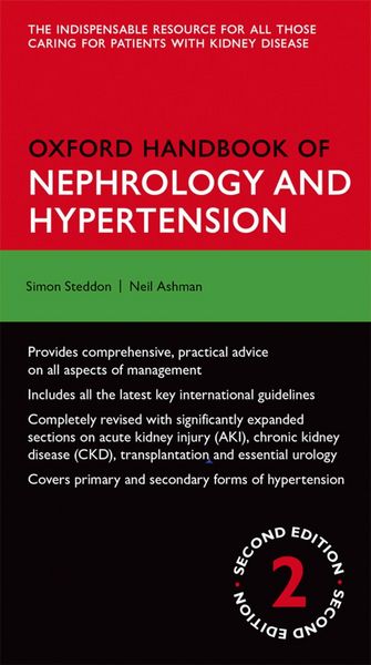 Produktbild: Oxford Handbook of Nephrology and Hypertension