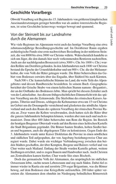 Produktbild: TRESCHER Reiseführer Vorarlberg