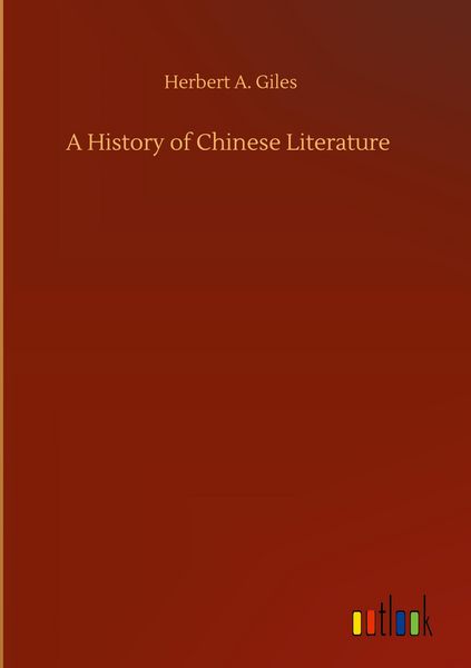 Produktbild: A History of Chinese Literature
