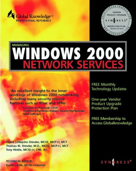 Produktbild: Managing Windows 2000 Network Services