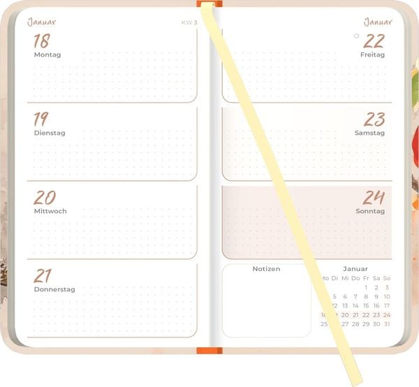Produktbild: Lady Journal Slim Bird 2027