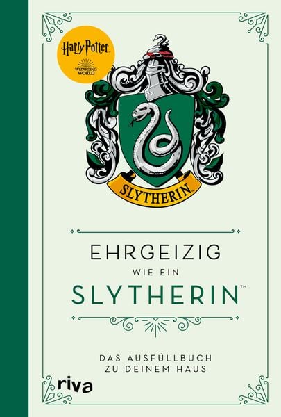 Harry Potter: Ehrgeizig wie ein Slytherin, Gebundene Ausgabe von Wizarding World, RIVA, 978-3-7423-1700-1