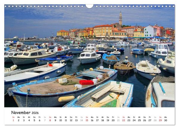 Produktbild: Istrien (Wandkalender 2026 DIN A3 quer), CALVENDO Monatskalender