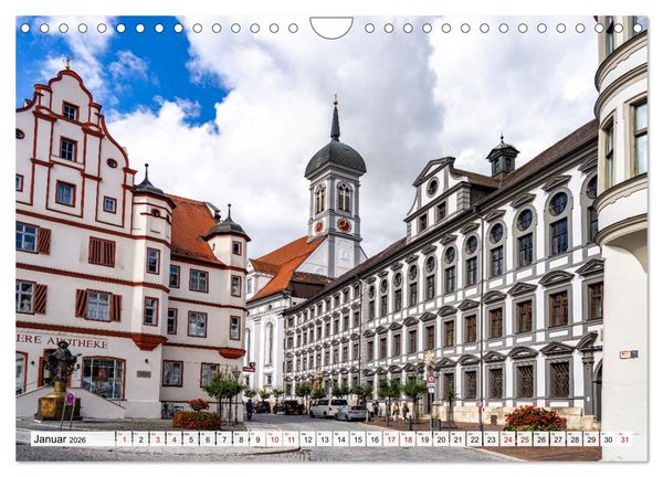 Produktbild: Landkreis Dillingen Donau (Wandkalender 2026 DIN A4 quer), CALVENDO Monatskalender