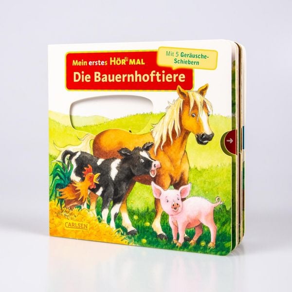 Produktbild: Mein erstes H&ouml;r mal (Soundbuch ab 1 Jahr): Die Bauernhoftiere