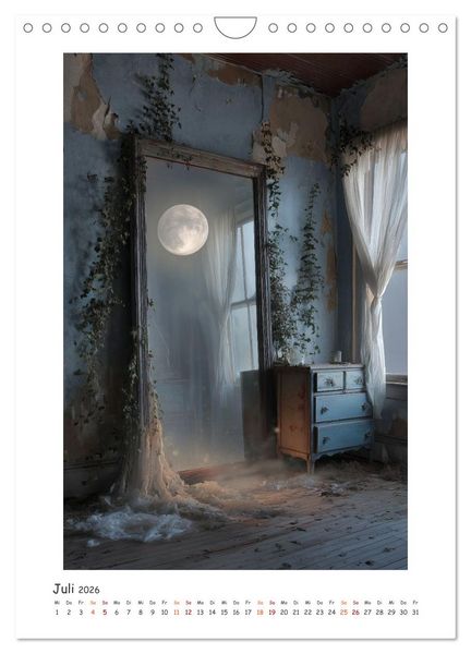 Produktbild: Spiegelschatten (Wandkalender 2026 DIN A4 hoch), CALVENDO Monatskalender