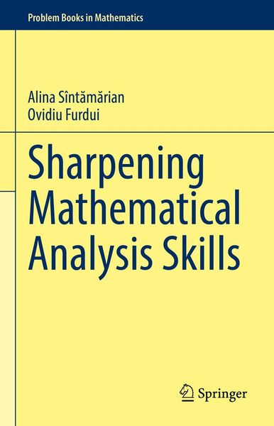 Produktbild: Sharpening Mathematical Analysis Skills