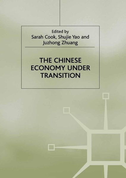 Produktbild: The Chinese Economy under Transition