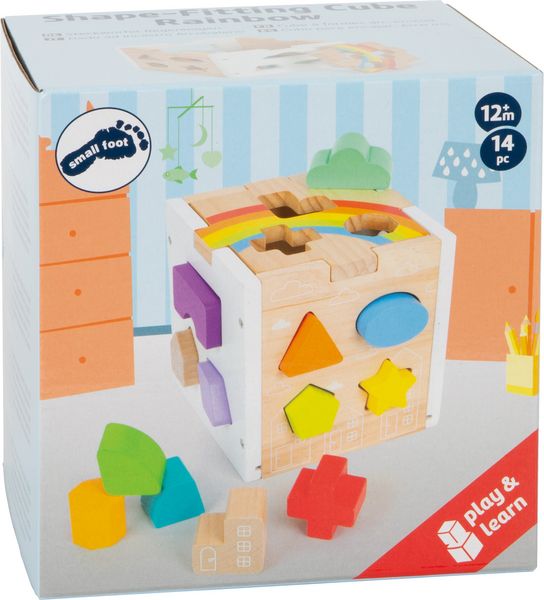 Produktbild: Steckw&uuml;rfel Regenbogen