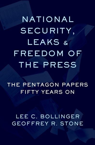Produktbild: National Security, Leaks and Freedom of the Press