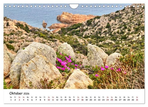 Produktbild: Sardinien - Ein St&uuml;ck Karibik im Mittelmeer (Wandkalender 2026 DIN A4 quer), CALVENDO Monatskalender