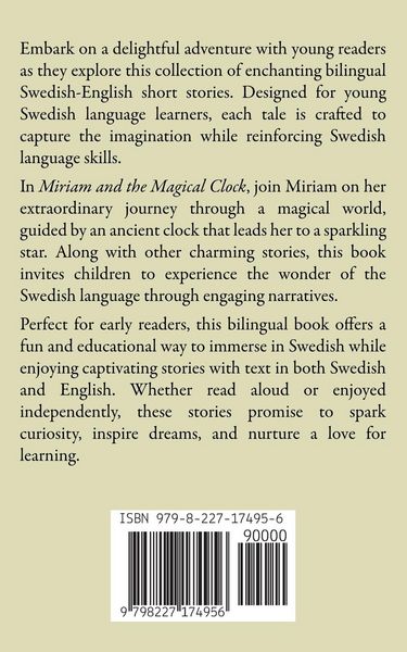 Produktbild: Miriam and the Magical Clock And Other Bilingual Swedish-English Stories for Kids