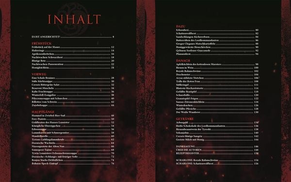 Produktbild: Das inoffizielle House of the Dragon Kochbuch
