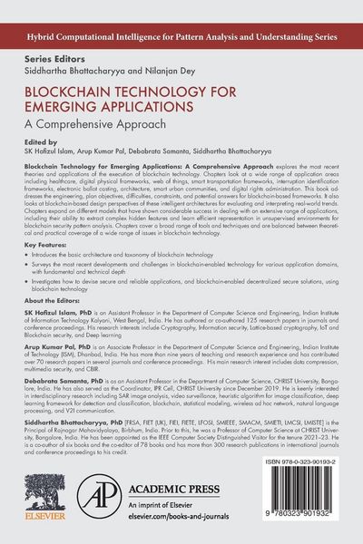 Produktbild: Blockchain Technology for Emerging Applications