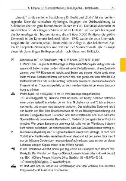 Produktbild: Nordkalottleden &uuml;ber den E1 von Kvikkjokk/Sulitjelma nach Kautokeino