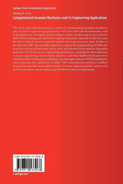 Produktbild: Computational Granular Mechanics and Its Engineering Applications