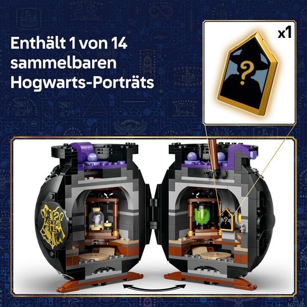 Produktbild: LEGO Harry Potter 76464 Kessel: Geheimes Klassenzimmer f&uuml;r Zaubertr&auml;nke