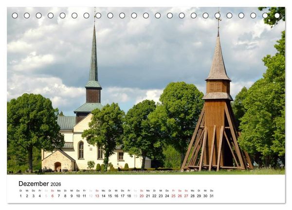 Produktbild: Wundervolles Schweden 2026 (Tischkalender 2026 DIN A5 quer), CALVENDO Monatskalender