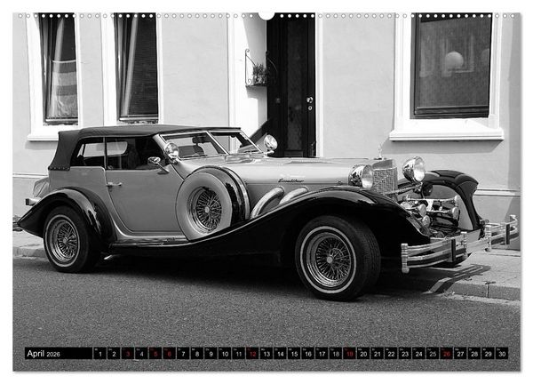 Produktbild: Automobile vergangener Jahrzehnte (Wandkalender 2026 DIN A2 quer), CALVENDO Monatskalender